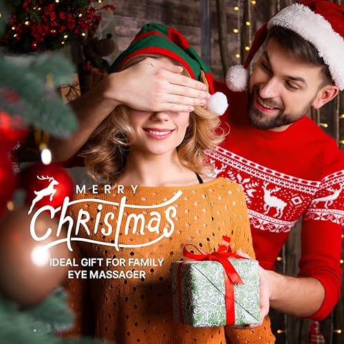 Miniatura 9 de RENPHO Masajeador de ojos con calor y música Bluetooth recargable, máquina de cuidado de ojos, pistola de masaje eléctrica de mano 2 en 1 de tejido