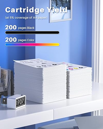 Miniatura 5 de INK4U LC401 LC-401 - Cartuchos de tinta compatibles con cartuchos de tinta LC401 para usar con impresora MFC-J1010DW, MFC-J1012DW, MFC-J1170DW