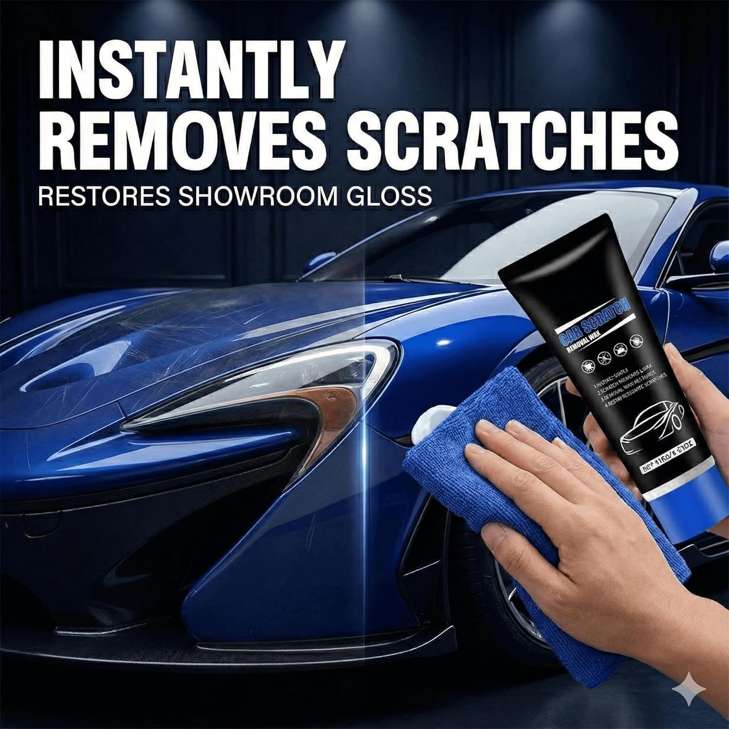 2026 New Upgraded Erase Car Scratch Remover for Deep Scratches, Car Paint Scratch Remover for Vehicles, Car Scratch Repair Kit, Cars Paint Scratch Repair — view 3