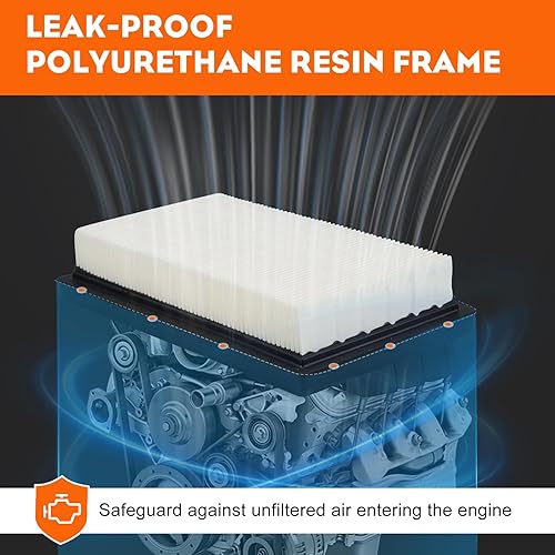 Miniatura 6 de Kit para cortadora de césped Briggs & Stratton Intek Extended Life Series de 18-26 hp. Incluye filtros de aire 698754 y 273638, filtro de