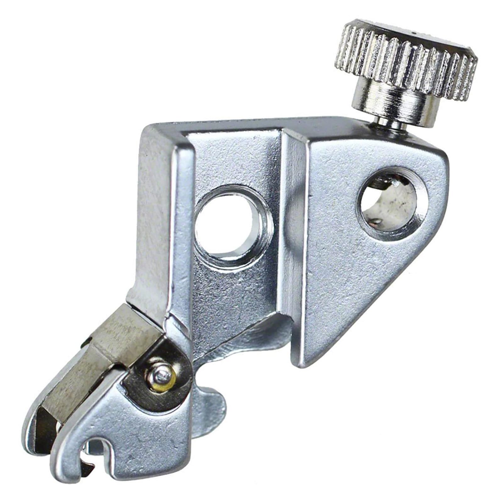 NEWFT Sewing Machine Presser Foot Mount Adapter Stainless Steel Sewing Presser Fasteners Foot Connector Bracket Parts Rustproof Metal Bracket