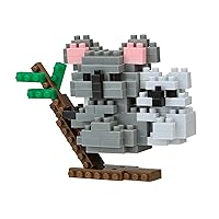 Bandai - Nanoblock - Koala - Mini personaggio a mattoncini - Gioco di costruzione