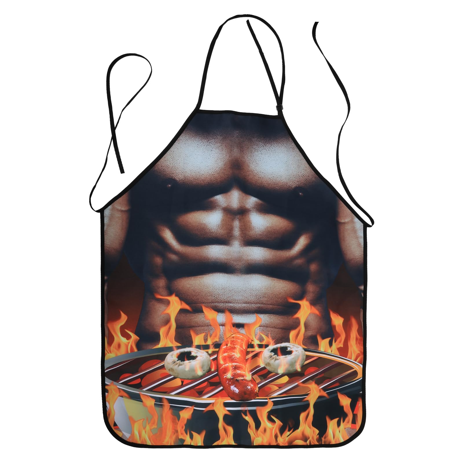 Fiohiros Delantal Cocina Hombre,Regalos Divertidos Para Hombres Delantal Divertido for Fiestas Al Aire LibreY Actividades De Barbacoa