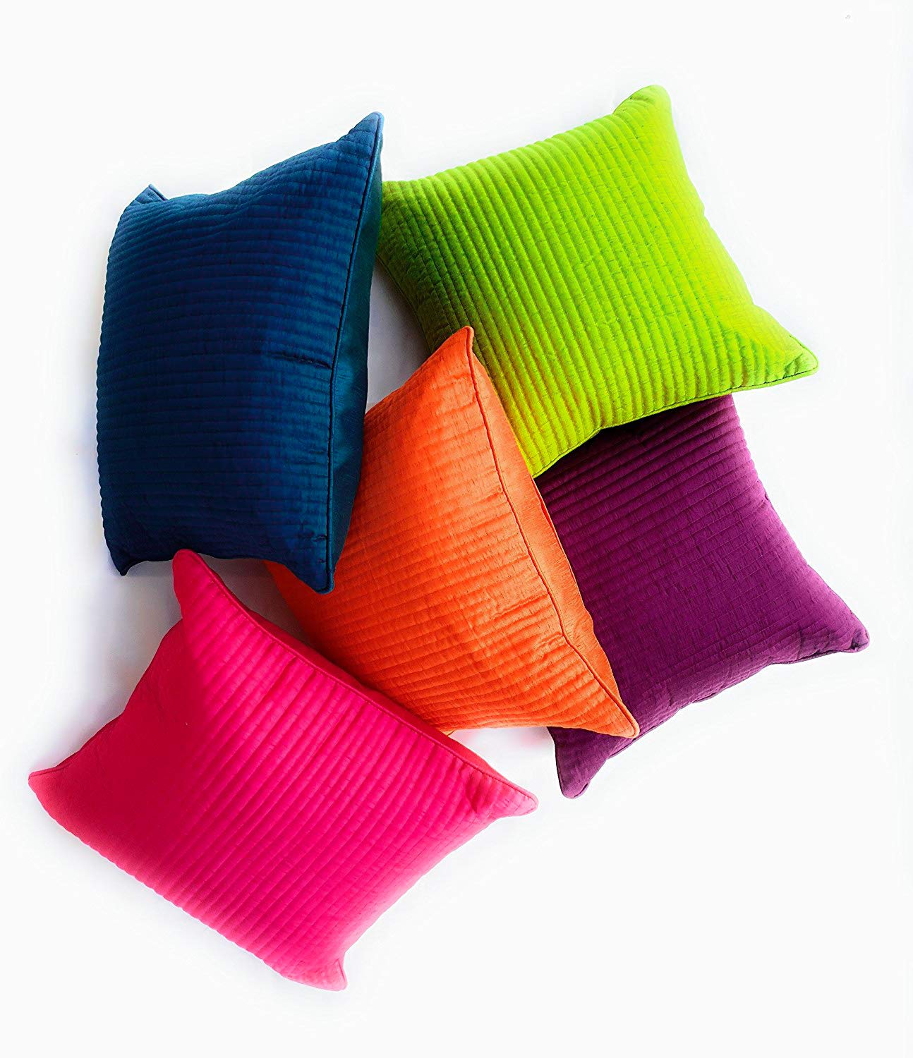 See full amazon price history chart for Urvaan Silk Quilted Solid Cushion Covers, 16 x 16 Inch, Multicolour, Set of 5 Urvaan Silk Quilted Solid Cushion Covers, 16 x 16 Inch, Multicolour, Set of 5 (B0D6KKHN7X) Amazon Price History, Amazon Price Tracker