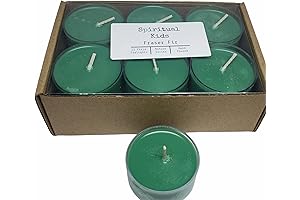 Fraser Fir: Nature's Essence in a Delicate Candlelight Moment