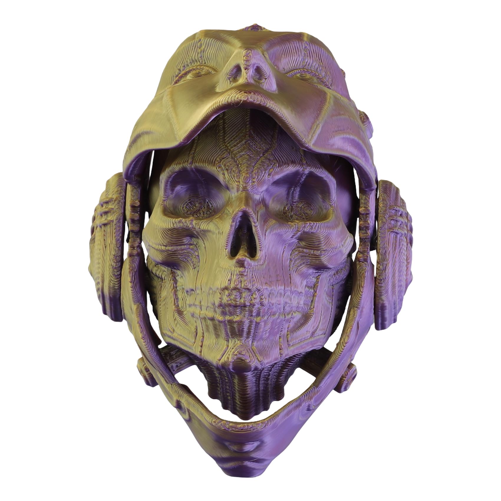 CTRLZS 3D Printing Deformation Skull Model Tabletop Ornaments 3D Printed Skeleton Decoration Stress Relief Toy B