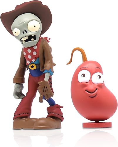 Zoofy International - Figura de acción de vaquero zombi de 3 pulgadas con frijol de chile