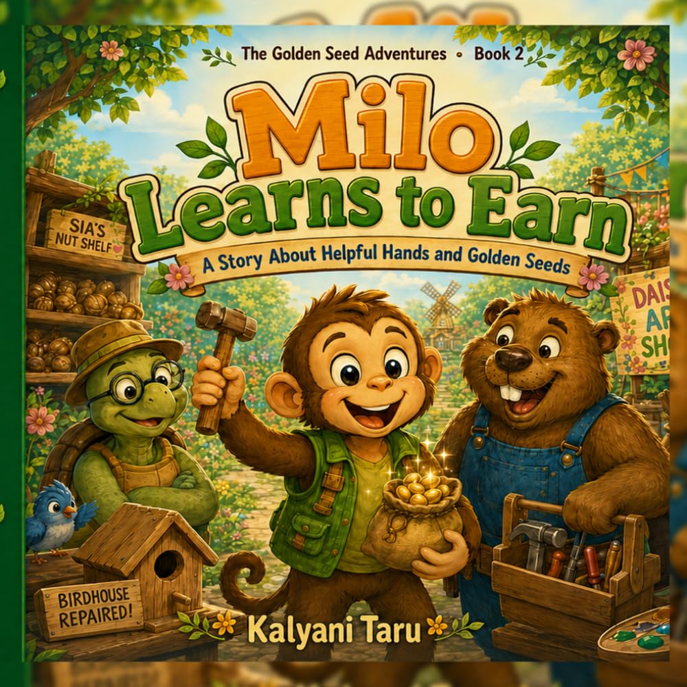 Milo Learns to Earn: A Story About Helpful Hands and Golden Seeds (The Golden Seed Adventures)