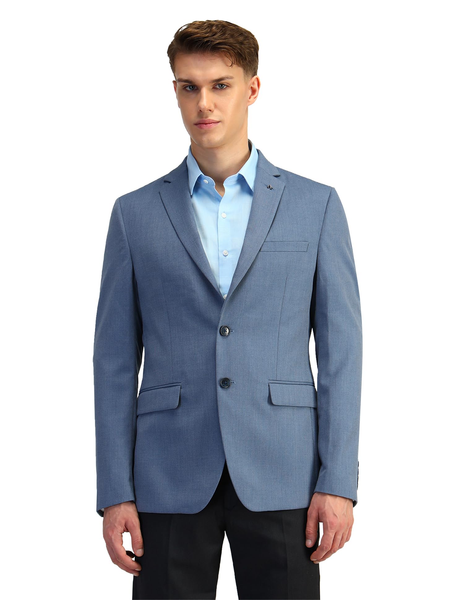 arrow Men's Classic Slim Blazer (ARAIBZ5015_Blue-picture-25