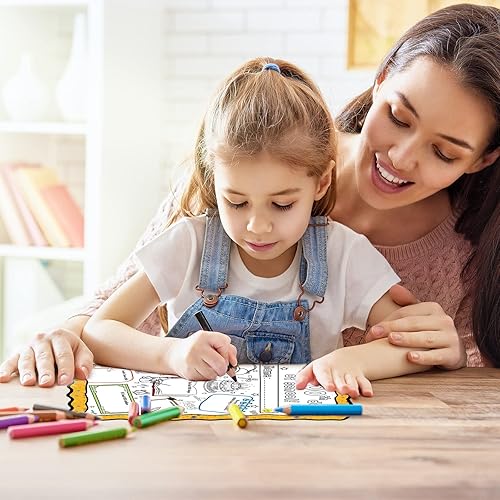 Miniatura 5 de ANYMONYPF 40 pósteres coloridos de feliz día 100 de escuela póster de actividades de feliz día 100 para niños póster de bricolaje para jardín de