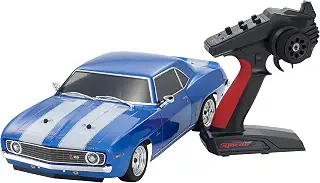 京商 1/10 EP 4WD フェーザーMk2 FZ02 レディセット 1969 シボレー カマロ Z/28 ル・マンブルー 電動ラジオコントロール 34418T1C