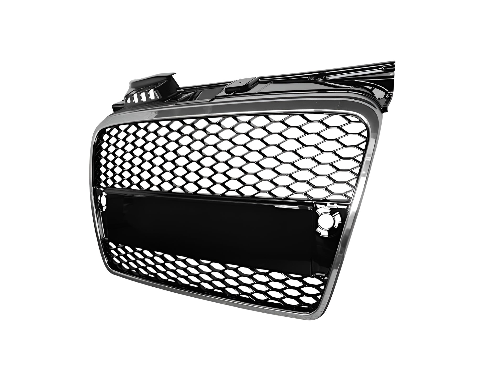 Calandre Grille Nid D'abeilles Noir Compatible Avec A4 B7 2004-2009