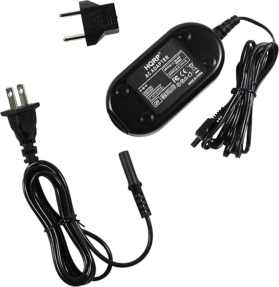 HQRP Replacement AC Adapter/Charger Compatible with JVC GR