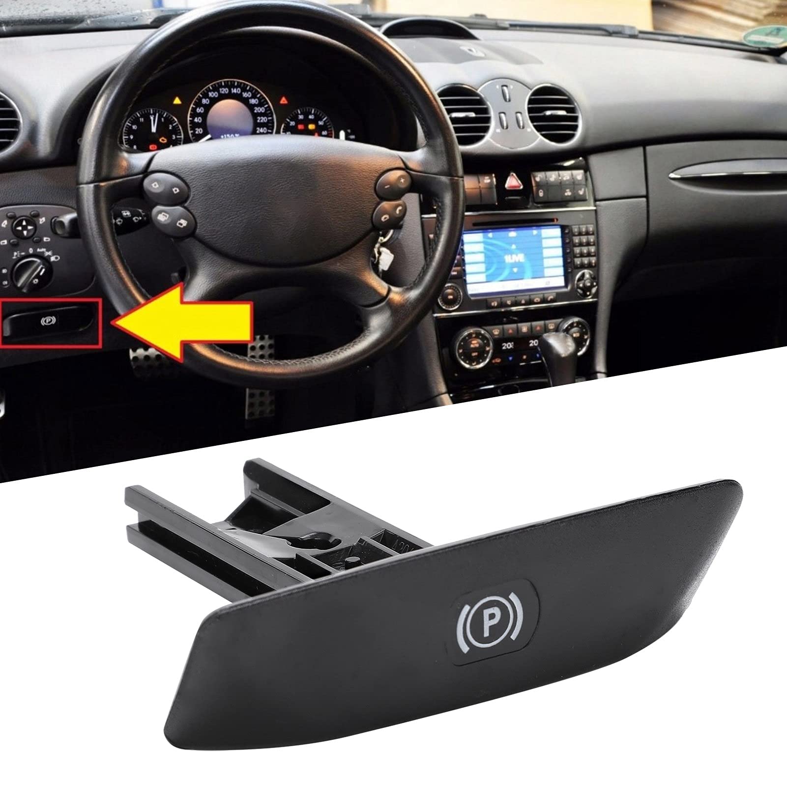 Dischi Freno E Accessori, Maniglia di Trazione del Freno di Stazionamento A2044270020 Sostituzione per C E W204 W212