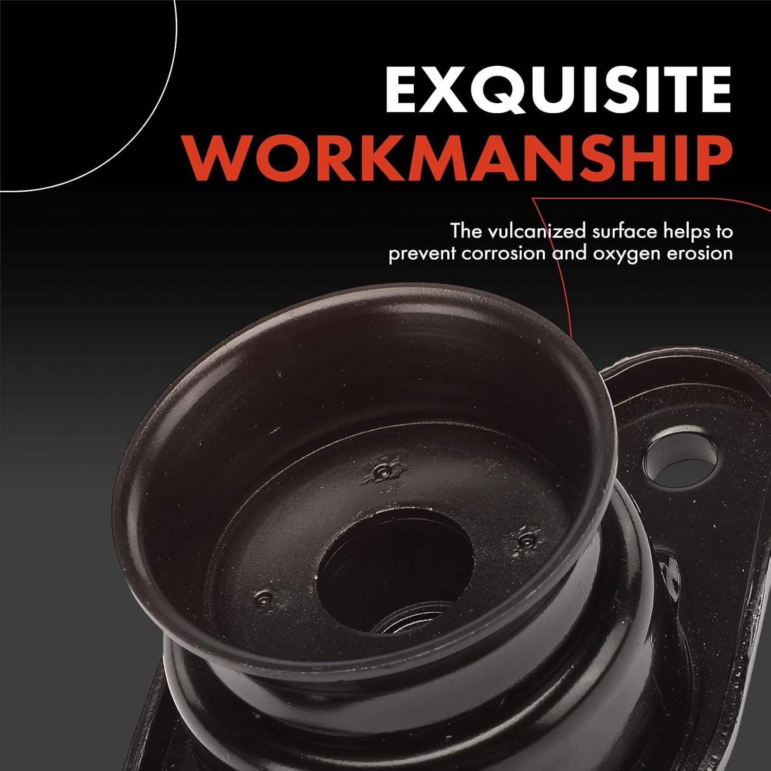 A-Premium Rear Upper Suspension Strut Mounts Compatible with Hyundai Sonata 2011-2019, Tucson 2010-2015, Azera 2012-2017 & Kia Optima 2011-2020, Sportage 2011-2016, Cadenza 2014-2020, 2-Pack