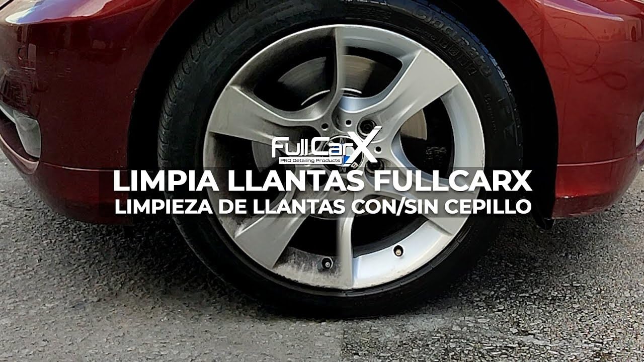 AutoFullCar - Limpia Llantas FullCarX 750 ml. - Wheel Cleaner - Elimina Facilmente La Suciedad, Grasa, Ferodo etc. - Car Detailing (1)