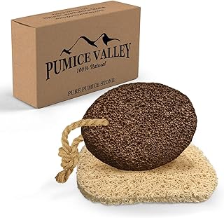 Pumice Stone for Feet Callus Remover - Earth Lava Foot Pumice Stone for Callous Warts Dead Skin Removal - Natural Exfoliat...