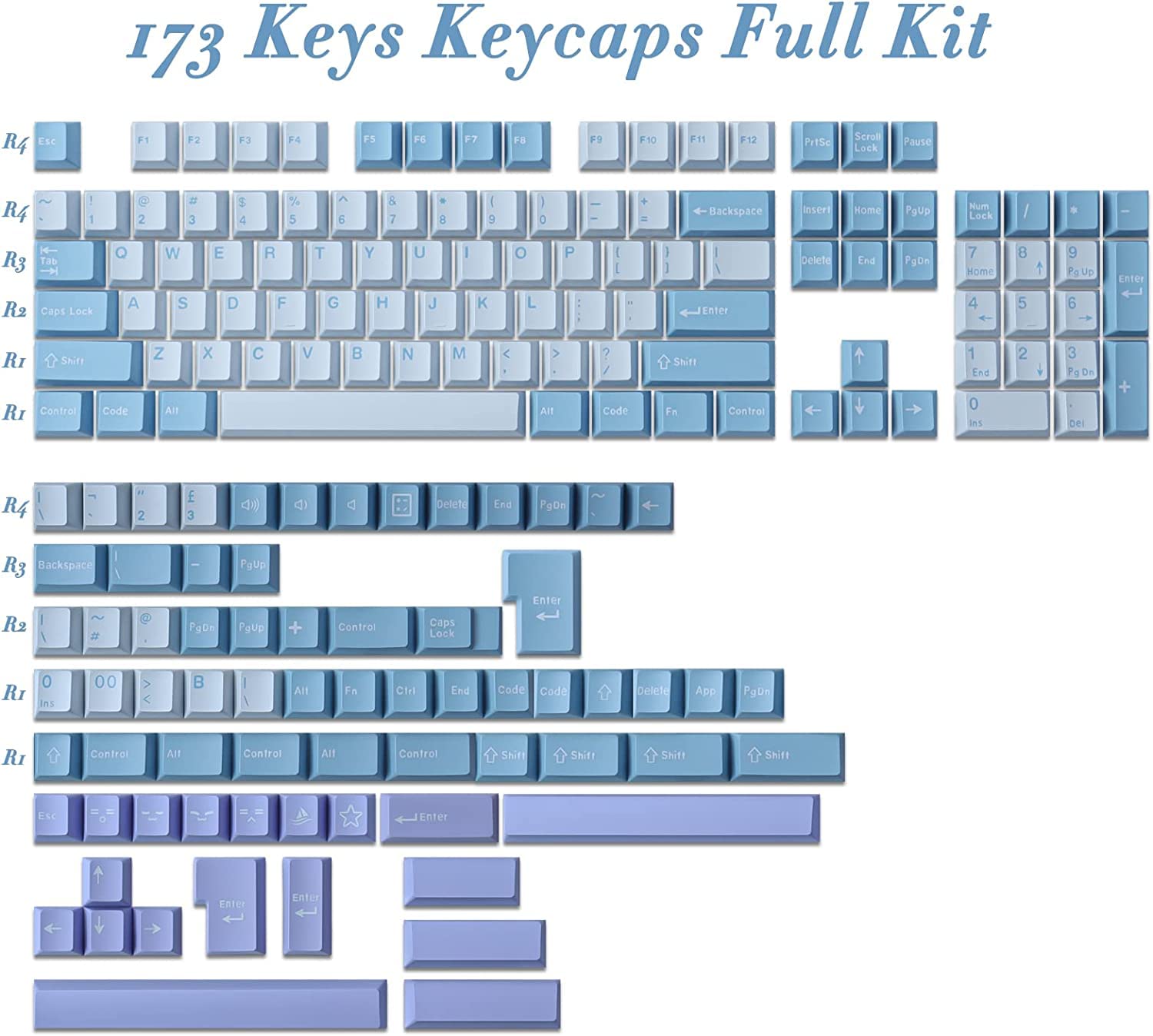 チェリーページ① Amazon | JOMKIZ キーキャップ、173キーチェリープロファイル