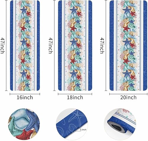 Vista 11 de Tapete de Feliz Navidad, tapete antideslizante para puerta delantera, baño, cocina, dormitorio, patio, entrada, 16 x 24 pulgadas, rojo, negro y verde