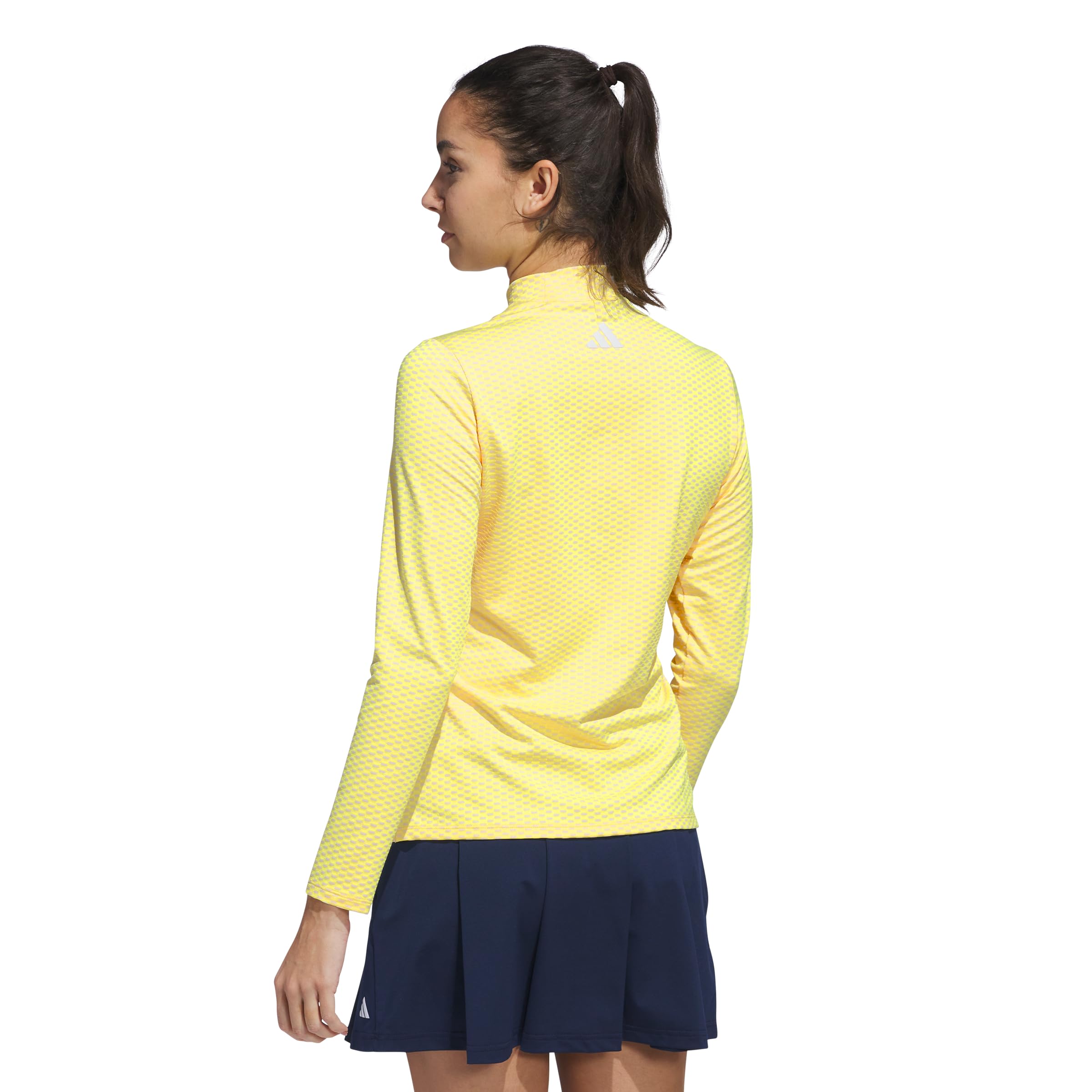 adidas Beyond Two Tone Mesh Long Sleeve Shirt Beyond - Camicia a Maniche Lunghe in Rete Bicolore Donna