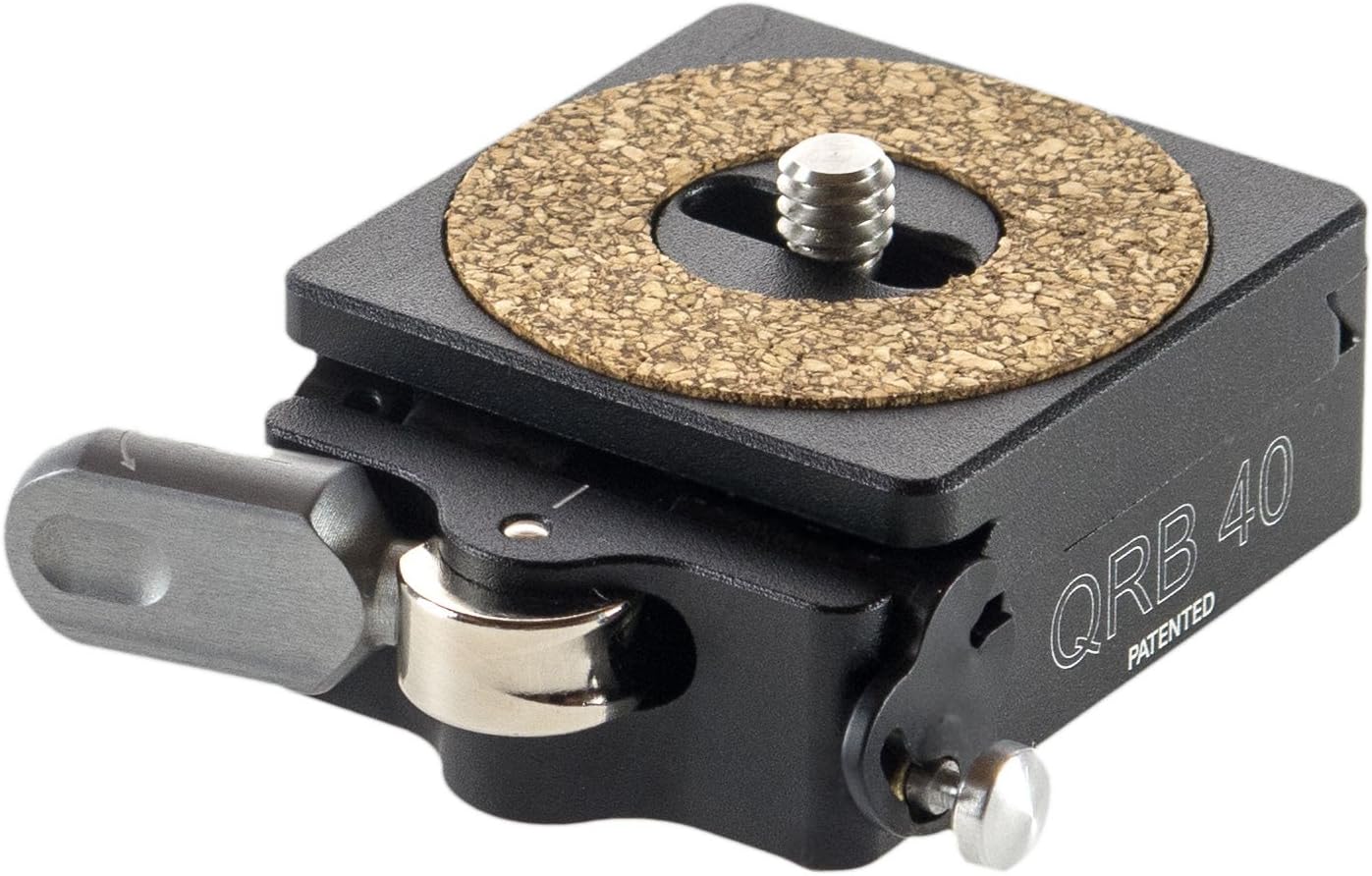 FLM QRP-40 Quick Release Clamp and Plate, 55.1lbs Load Capacity, Locking Lever, Arca-Type Compatible
