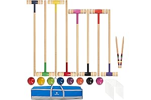Professional Croquet Set for Backyards and Lawns