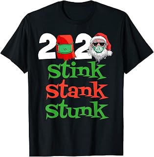 Navidad 2020 - Stink Stank Stunk Family Matching Navidad Camiseta