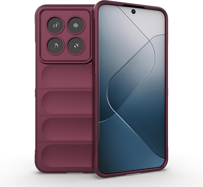 Funda TPU Suave y Resistente para Xiaomi 14 Pro - Montaña Púrpura