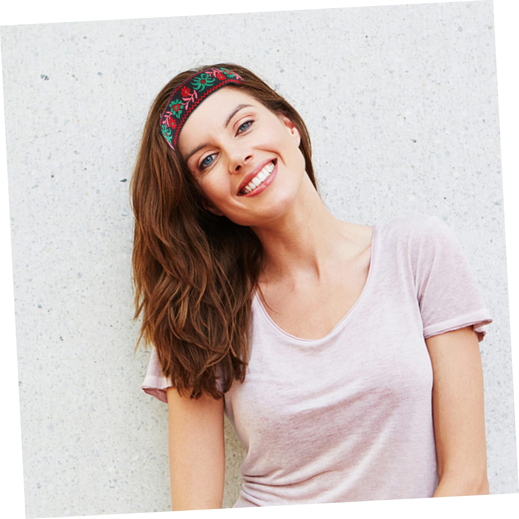 DOITOOL 8pezzi Fasce Per Ricamate Accessori Per e Ragazze Per Cerimonie e Speciali