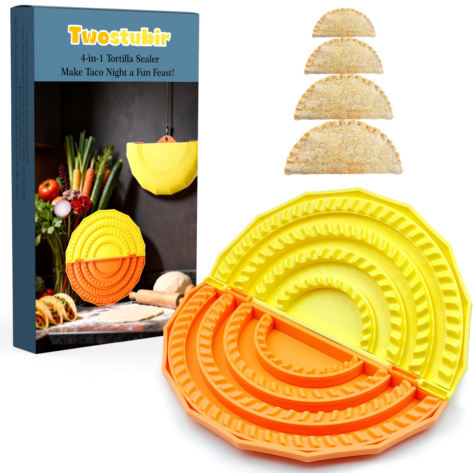 Amazon.com: 4-in-1 Tortilla Sealer and Press for 10