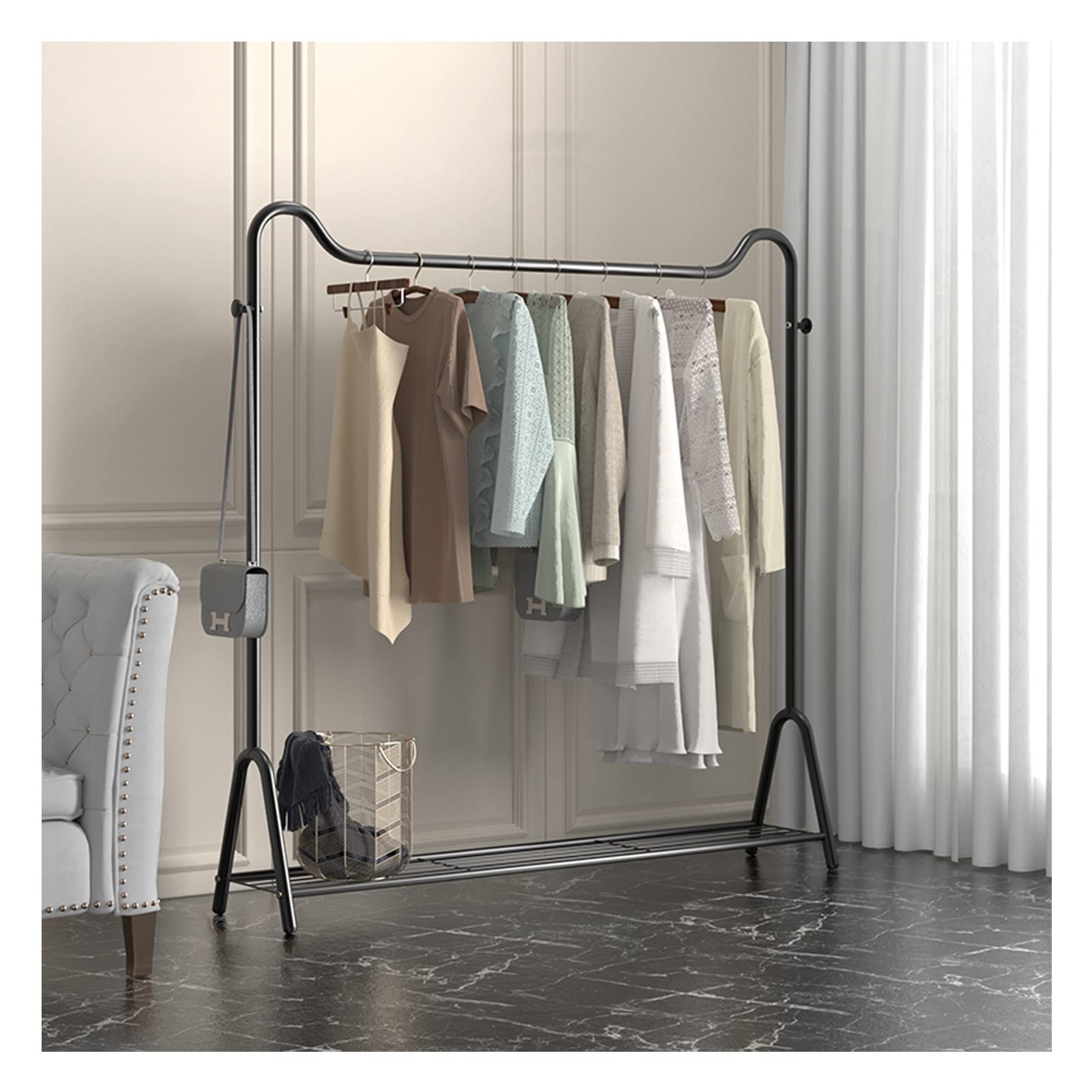 Porte-manteau robuste pour suspendre les vêtements sans plier