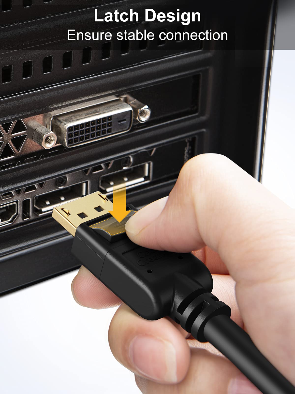 Amazon.co.jp: CableCreation Active DisplayPort - HDMIケーブル 10