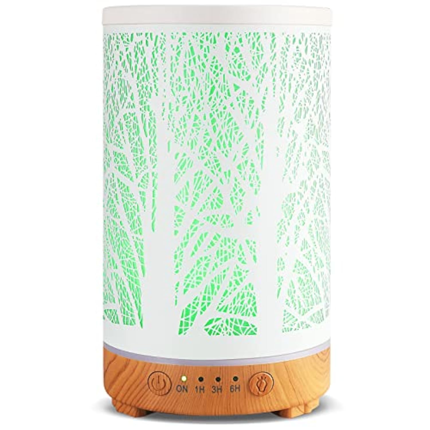 Snapklik.com : INRORANS 200ml Aromatherapy Diffuser White Metal Tree ...