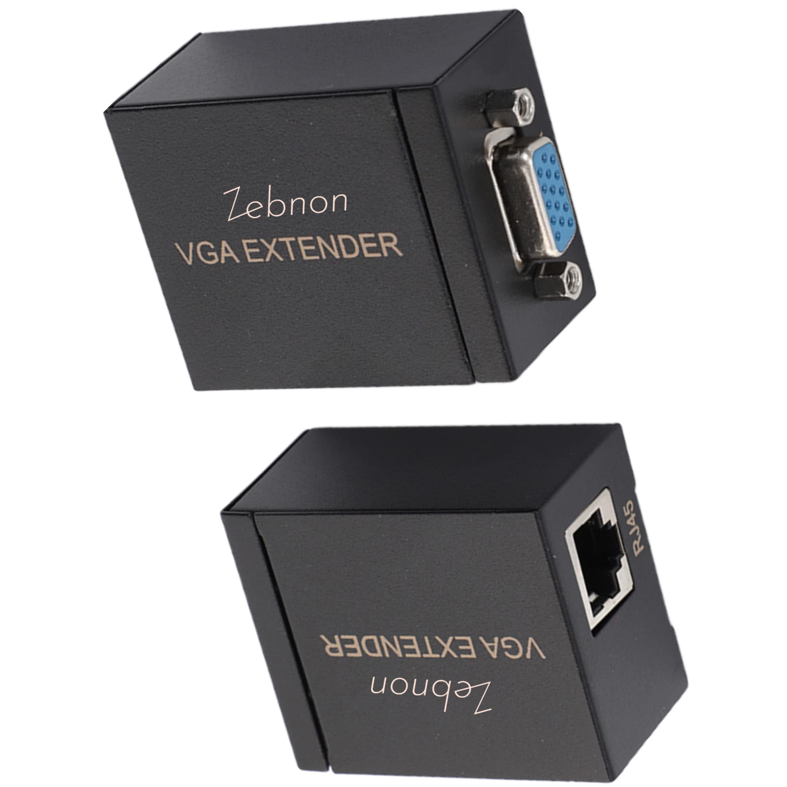 Zebnon VGA extender 60m One Pair VGA Extender TX-RX Female To Lan Cat5e RJ45 Ethernet Female Adapter Amplifier 60M 200MHz1080p@60Hz VGA Extender (B0BC5R6MLV) Amazon Price History, Amazon Price Tracker
