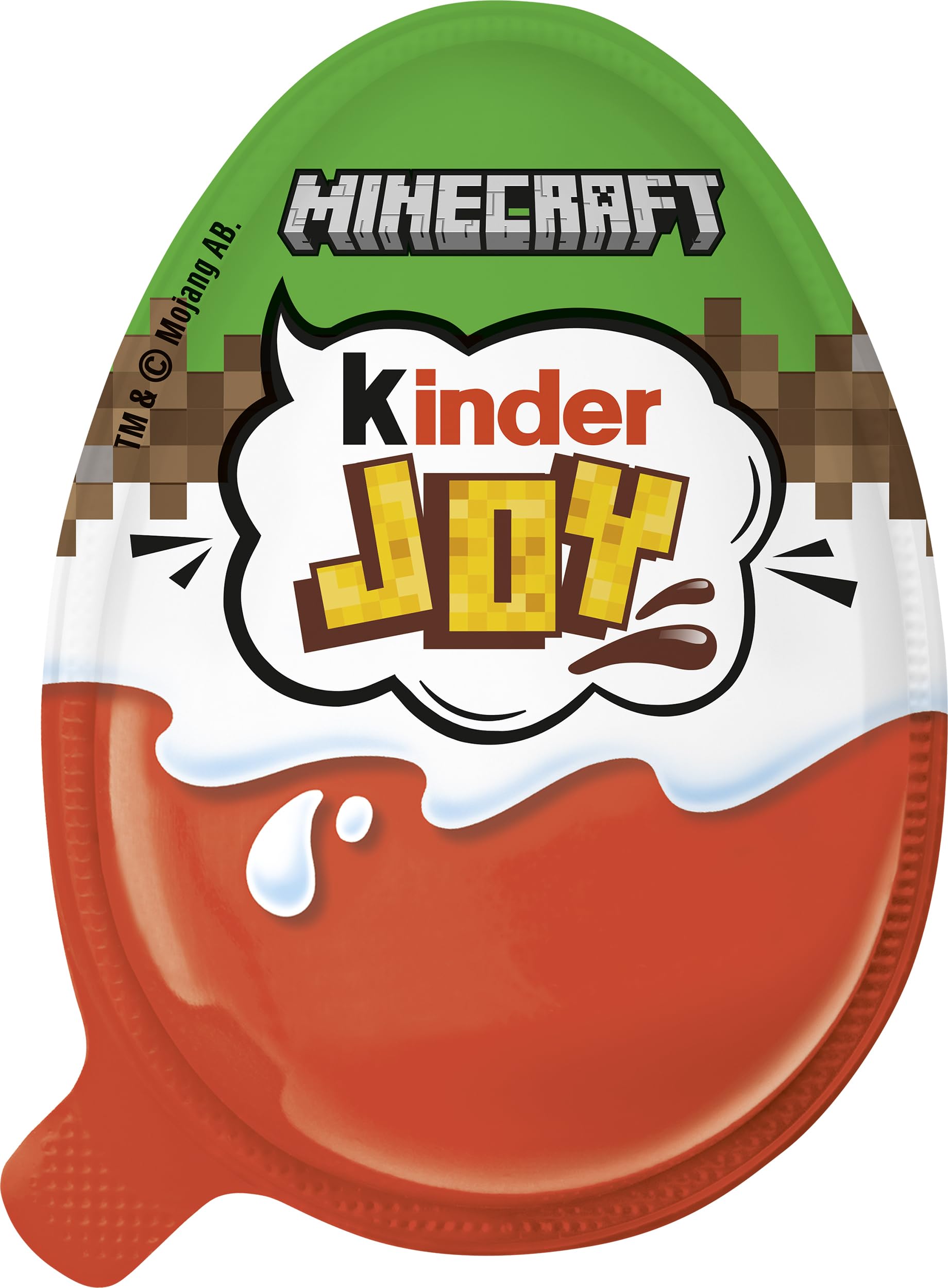 Kinder Joy Überraschungsei 24 x 20 g mit Milch- und Kakaocreme, Knusperkugeln und Spielzeug