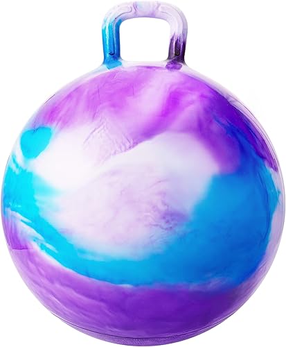 PlayZap Bola de tolva bola inflable de 18 pulgadas bola de salto para interiores y exteriores para niños de 3 a 6 años con bomba incluida