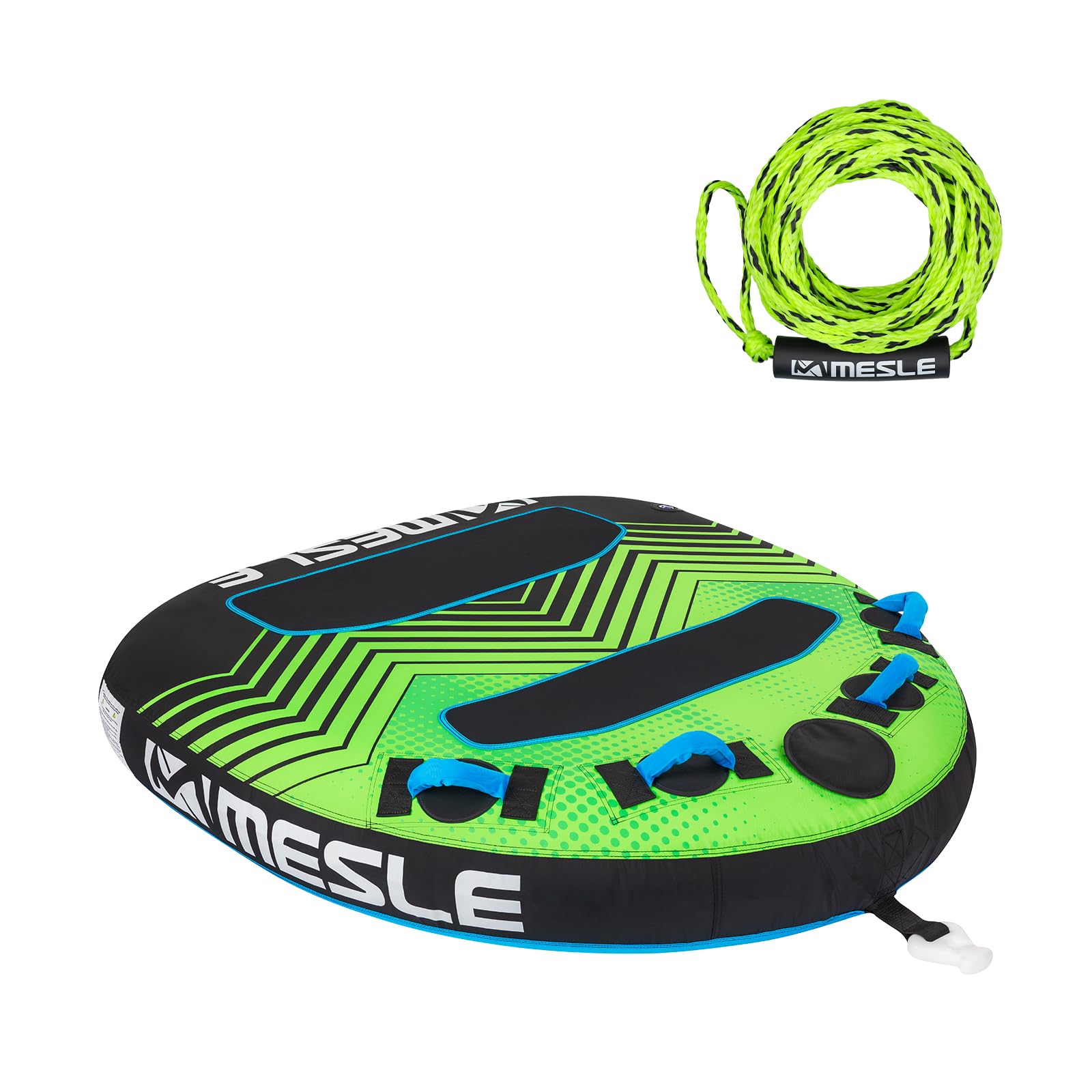 Flotador de Arrastre Vapor Hinchable para 2-3 Personas, Rosco Arrastrable para Deportes Acuáticos