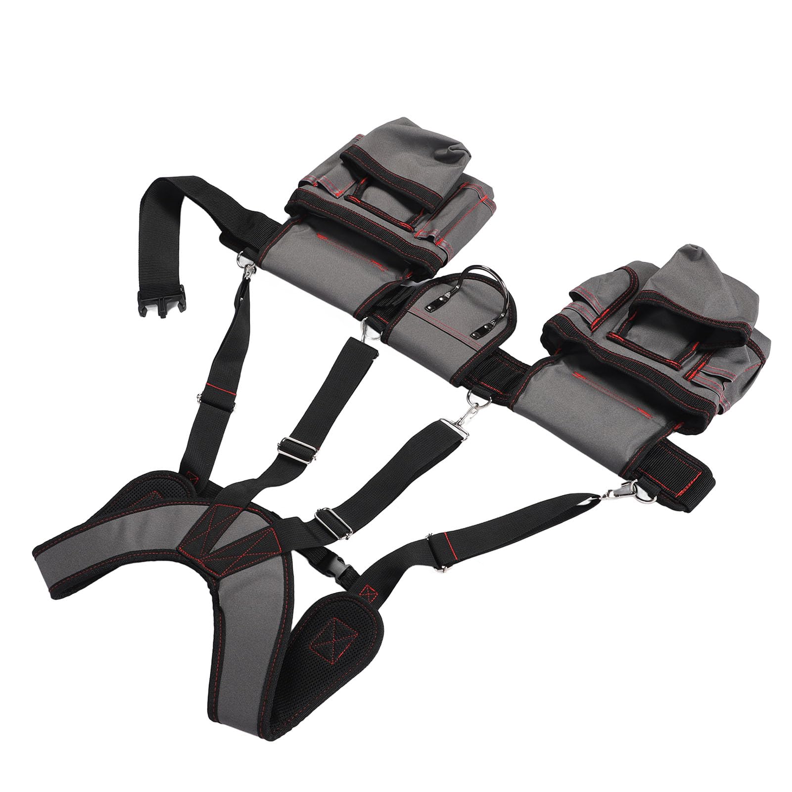 Sorandy Ceinture à Outils Professionnelle, Organiseur d'Outils de Construction Robuste avec 25 Poches et Support pour Marteau, Idéal pour électricien, Charpentier, Ouvrier du Bâtiment