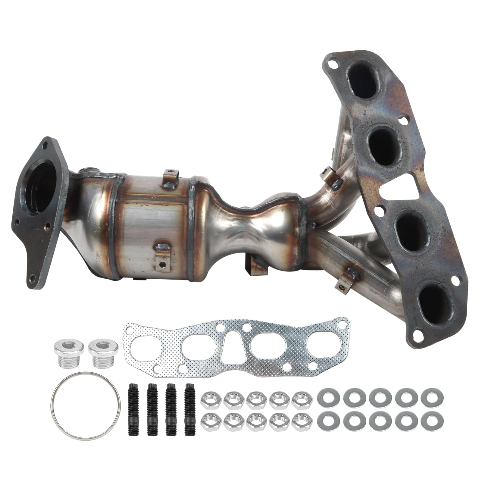 High Flow Front Catalytic Converter Compatible with Direct-fit 2007 2008 2009 2010 2011 2012 2013 Nissan Altima L4 2.5L Catalytic Convertor Replaces 674-933(EPA Compliant)