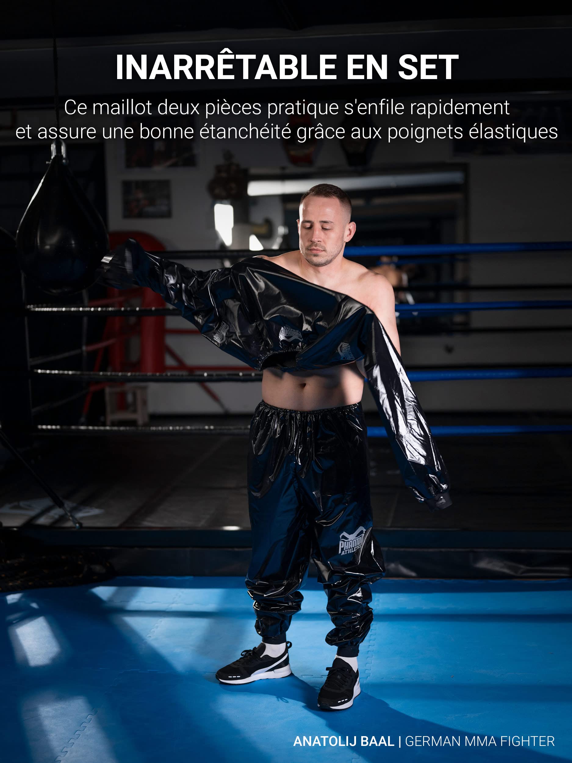 Phantom Sweat Suit - Sauna Suit pour la Perte de Poids - Hommes, Femmes Sweatsuit…