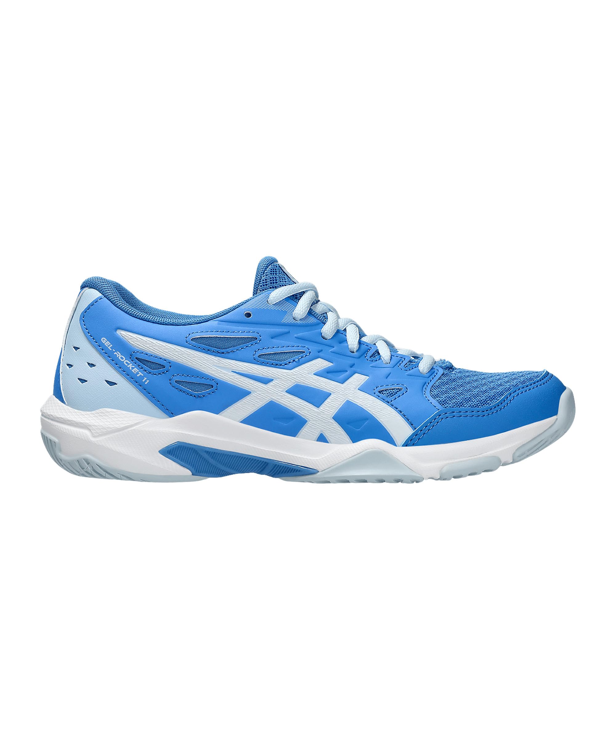 ASICS GEL-ROCKET 11 womens INDOOR SPORT SHOES 39 EU BLUE COAST/WHITE