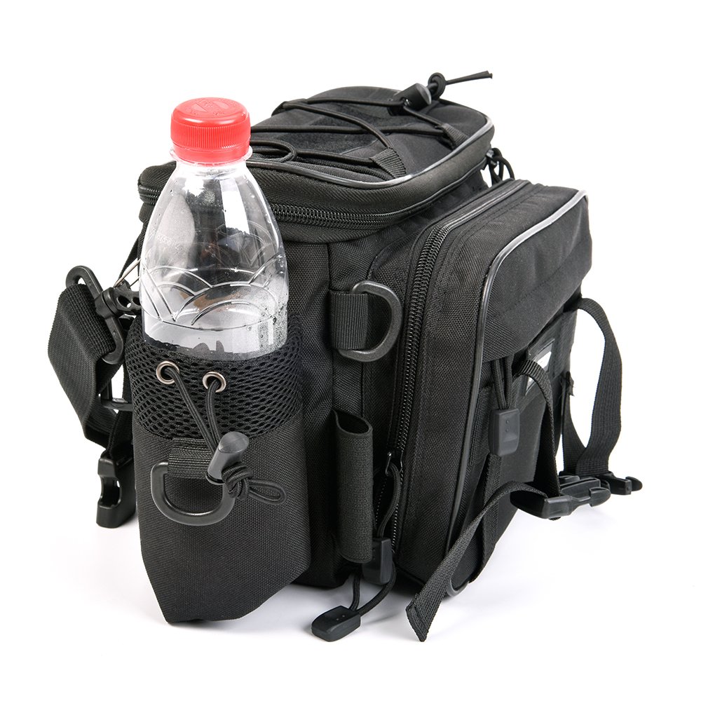 LIXADA Sac de pêche multifonctionnel Bandoulière Taille Sac à leurres Tackle Utilitaire Stockage Plein air