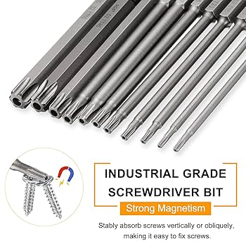 カランビット　27 HARFINGTON TT27 Security Torx Head Screwdriver Bit 8