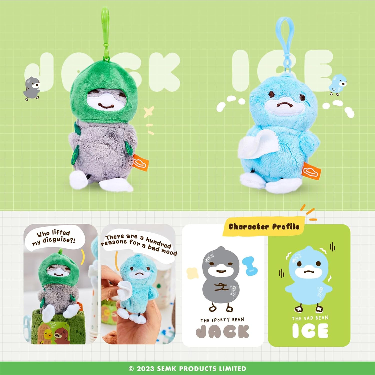 B.Duck Bean Duck Blind Box Plush Keychain Cute Duck Collectible Toys with Hidden Secret Edition, Cute Playful Animal Figures Pendant Keychain,Soft Plush Pendant Gift for Kids,Collectors