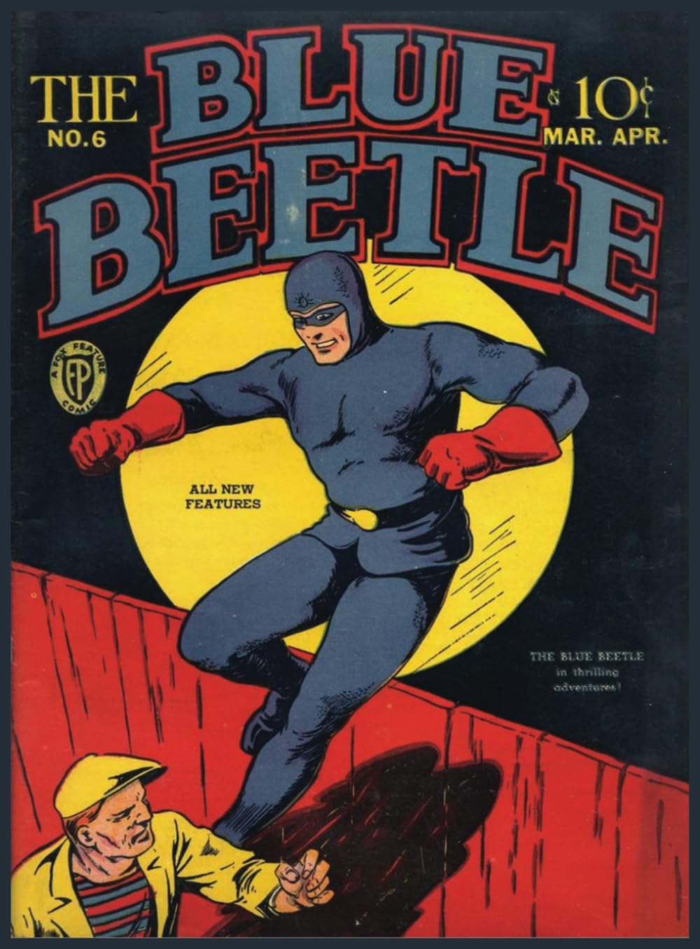 Blue Beetle #6: Vintage Superhero Comic | March 1941
