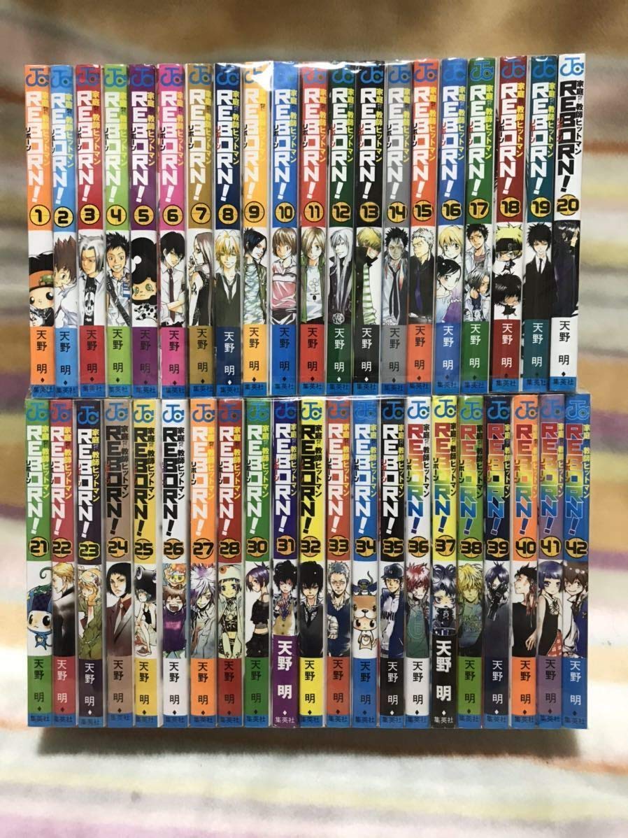 Amazon.co.jp: 家庭教師ヒットマンREBORN! リボーン 天野明 全42巻  