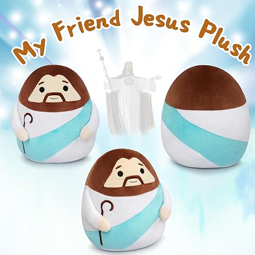 Miniatura 4 de Juguete de peluche de Jesús, muñeca de peluche de Jesús, muñeca religiosa de Jesús, muñeca de peluche salvador Jesús, muñeca de peluche cristiana,