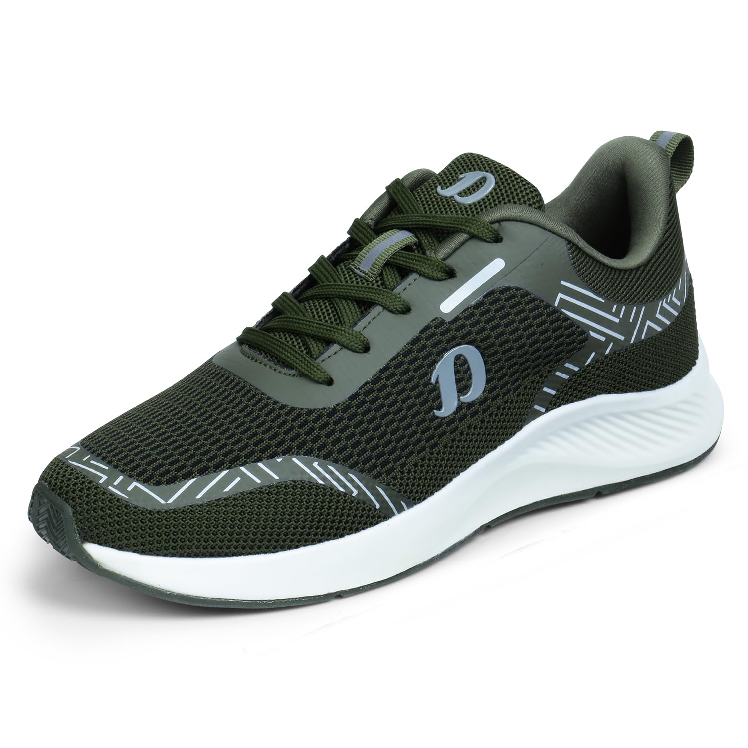 Mens Running Shoe with Memory Foam Insole & Ultrasoft Outsole|Sports,Gym,Training,Walking,Jogging,Casual,Athletics|Lightweight|Comfortable|Slipon Sneaker Lace-Up Gents Boys D-2010-image-22