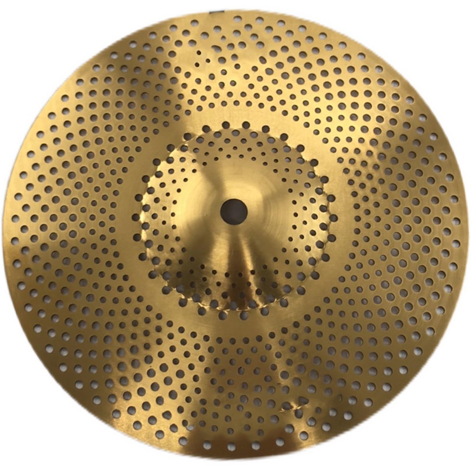 Platillos Silent Gold Frosted Silent De 10 Pulgadas Platillos De Agua Platillos De Rendimiento Para Batería Platillos De Efecto Platillos Con Sordina