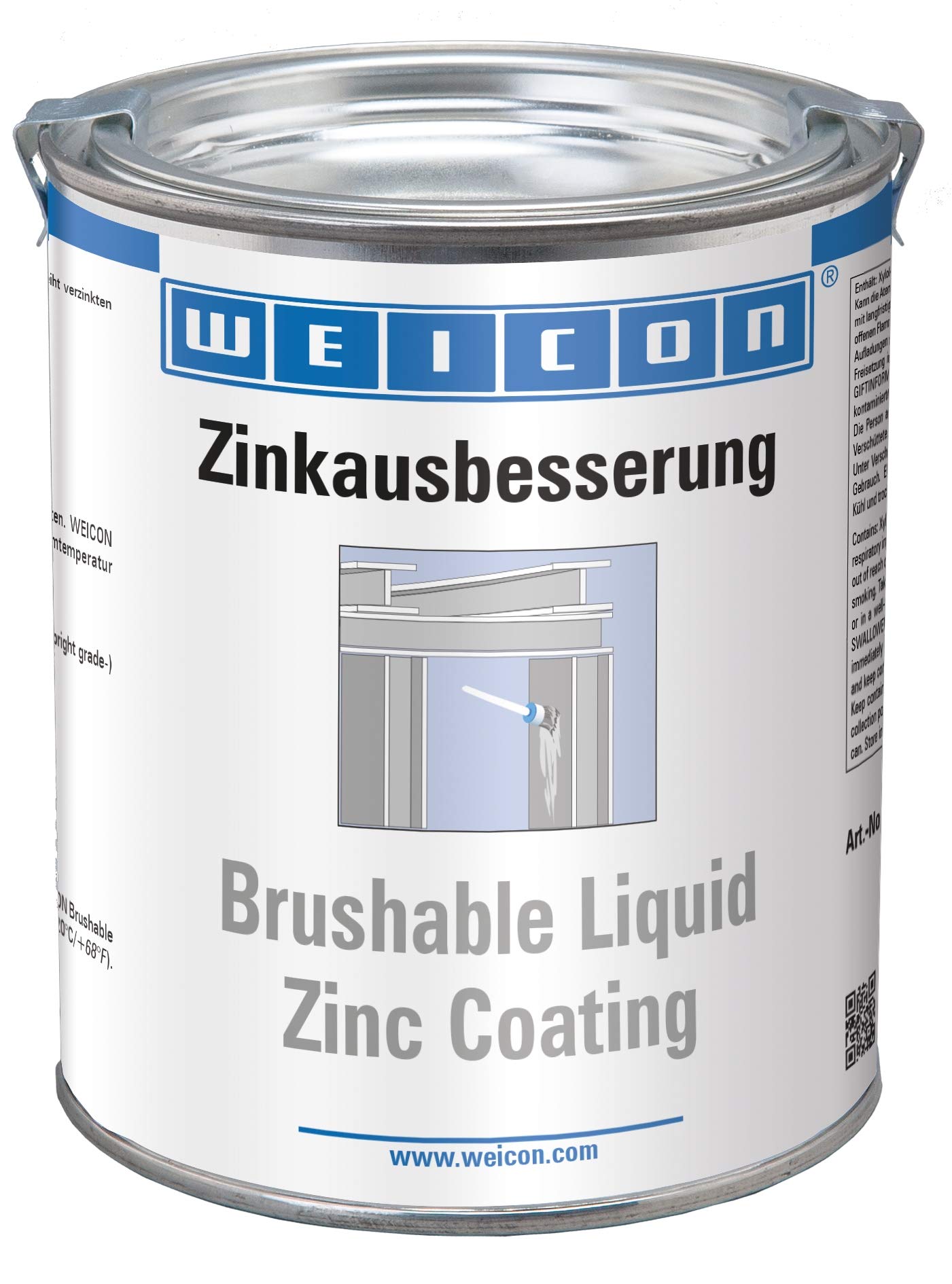 Weicon - Rivestimento liquido allo zinco, 750 ml